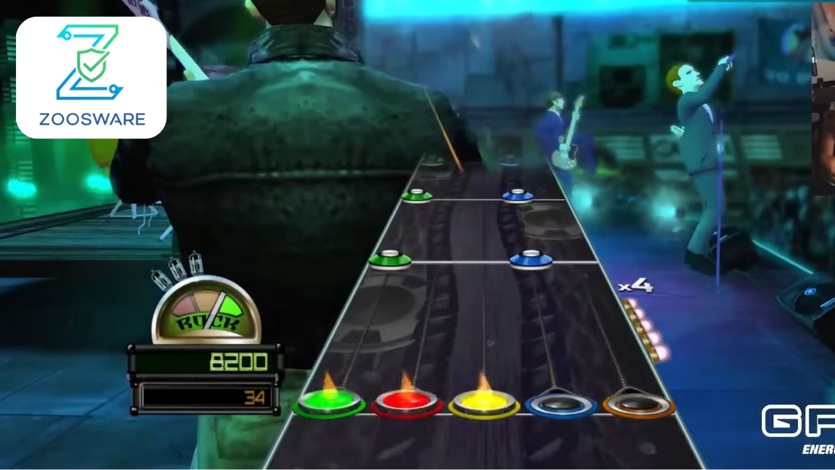 Guitar Flash Mod error message on phone screen
