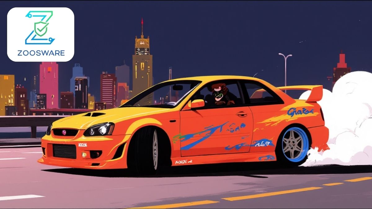 Players with custom cars at a scenic Car Parking Multiplayer overlook